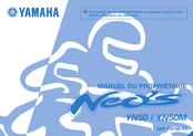 Yamaha YN50 2012 Manuel Du Propriétaire