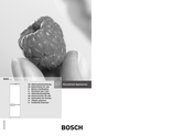 Bosch KGU Série Notice D'utilisation
