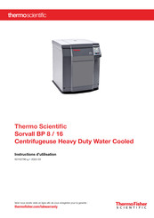 Thermo Fisher Scientific Sorvall BP 8 Instructions D'utilisation