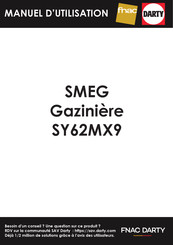 Smeg SY62MX9 Mode D'emploi