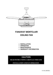 Fanaway MONTCLAIR Instructions D'installation