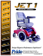 Pride Mobility Products JET 1 Manuel De L'utilisateur