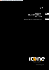 ICONE X7 Manuel D'instructions D'utilisation