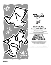 Whirlpool duet GGW9250S Guide D'utilisation Et D'entretien