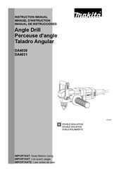 Makita DA4030 Manuel D'instruction