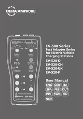 Beha-Amprobe EV-520-UK Manuel De L'utilisateur