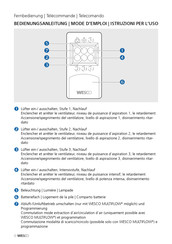 Wesco MULTIFLOW EDIZIOdue Mode D'emploi