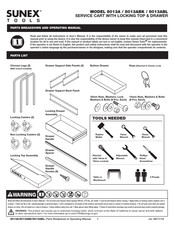 Sunex Tools 8013ABK Mode D'emploi