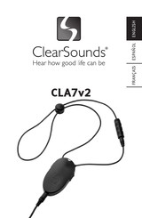 ClearSounds CLA7v2 Mode D'emploi