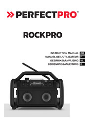 PERFECTPRO ROCKPRO Manuel De L'utilisateur