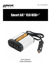 Wagan Tech Smart AC 150 USB+ Guide D'utilisation