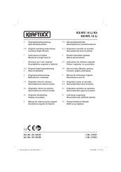 Kraftixx 45.140.05 Instructions D'origine