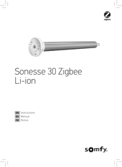 SOMFY Sonesse 30 Zigbee Li-ion Notice