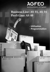 AGFEO Business-Line AS 33 Utilisation