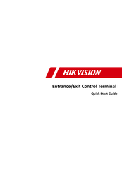 HIKVISION DS-TPE104 Guide De Démarrage Rapide