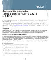 Sun Microsystems Sun Fire X4275 Guide De Démarrage