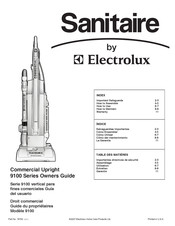 Electrolux Sanitaire 9100 Serie Guide Du Propriétaire