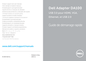 Dell DA100 Guide De Démarrage Rapide