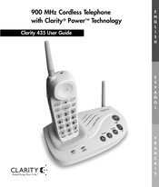 Clarity 435 Guide De L'utilisateur