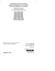 Kohler K-2205 Guide D'installation Et D'entretien