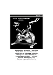Bh Fitness Tourmalet H910EFB Instructions De Montage Et Utilisation