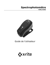 X-Rite Ci51 Guide De L'utilisateur