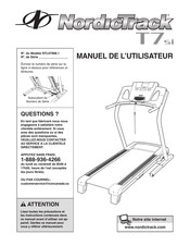 NordicTrack T7si Manuel De L'utilisateur