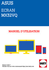 Asus MX32VQ Serie Guide De L'utilisateur