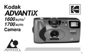 Kodak ADVANTIX 1600 Auto Mode D'emploi