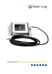 Solar-Log Sensor Box Professional Plus Manuel D'installation