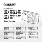 Olympus D-730 Manuel De Base