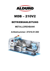 alduro MDB-210V2 Mode D'emploi