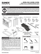 Sunex Tools 8045BK Manuel D'utilisation