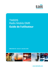 Tait TM9315 Guide De L'utilisateur