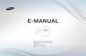 Samsung UN55D8000 E-Manual