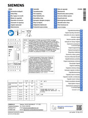 Siemens SIRIUS 3TK2826 Instructions De Service Originales