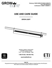 ETI 5408111 Guide D'utilisation Et D'entretien