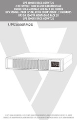 V7 UPS3000RM2U Manuel D'installation