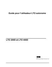 ADIC LTO 200D Guide De L'utilisateur