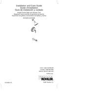 Kohler K-T11078 Guide D'installation