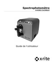 X-Rite Ci4200UV Guide De L'utilisateur