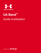 HTC Under Armour UA Band Guide D'utilisation