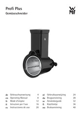 WMF Profi Plus Mode D'emploi