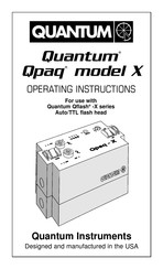 Quantum Qpaq-X Mode D'emploi