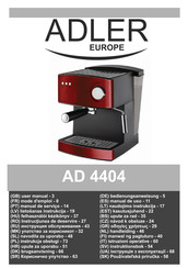 Adler europe AD 4404 Mode D'emploi