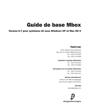 DigiDesign Mbox Guide De Base