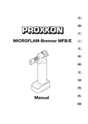 Proxxon MICROFLAM-Brenner MFB/E Manuel