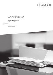 Frama ACCESS B400 Guide D'utilisation
