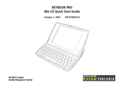 Psion Teklogix NETBOOK PRO Win CE Guide De Démarrage Rapide