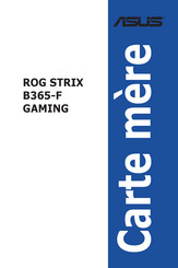 Asus ROG STRIX B365-F GAMING Mode D'emploi
